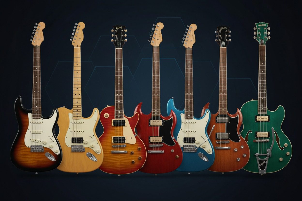 Tipos de Guitarras.